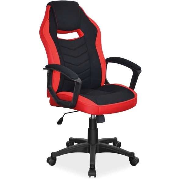 herní židle CAMARO černo-červená