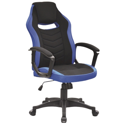 herní židle CAMARO černo-modrá