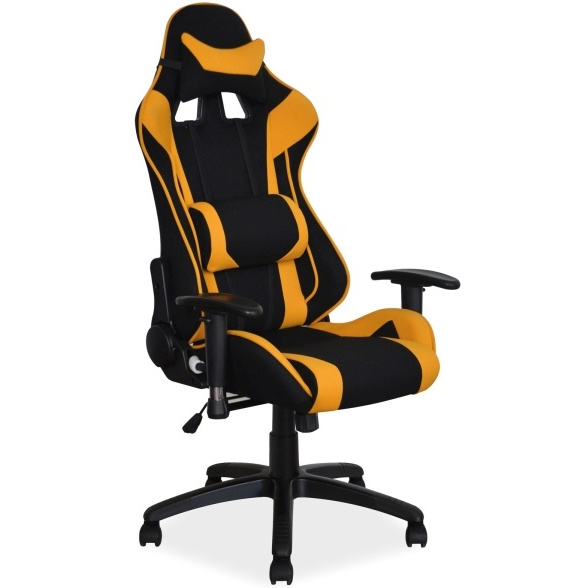 herní židle VIPER černo-žlutá