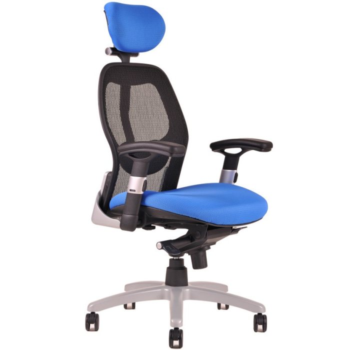 kancelářská židle SATURN NET modrá
