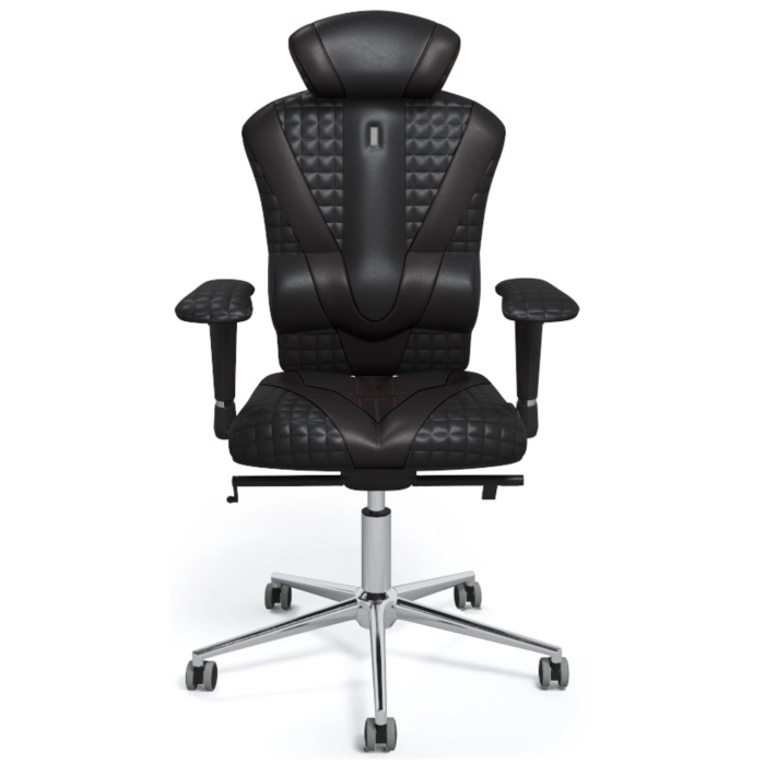 Kancelářská židle VICTORY černá, ECO kůže černá, vzorkový kus Ostrava