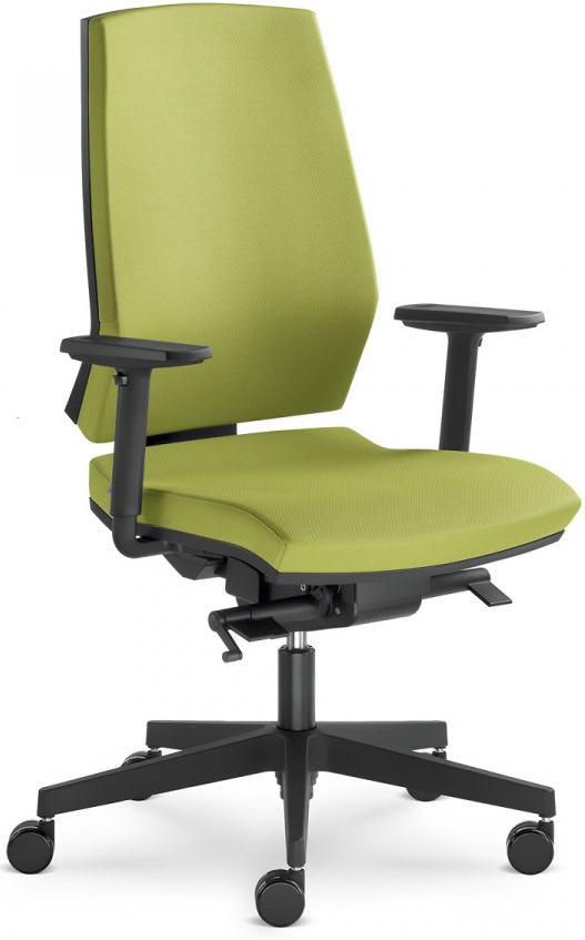 Kancelářská židle STREAM 280-SYS, zeleno-šedá, poslední kus PRAHA gallery main image