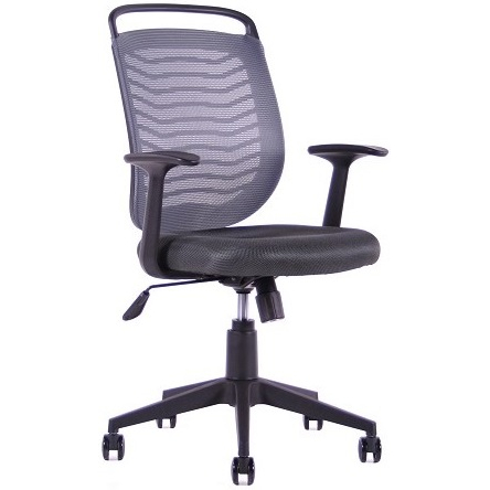 Kancelářská židle JELL, šedá, vzorový kus OSTRAVA