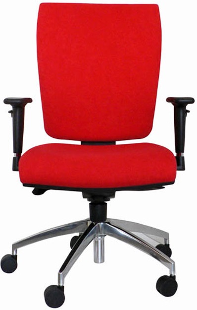 kancelářská židle FRIEMD BZJ 391 S XAL nosnost 200 kg, červená, vzorový kus OSTRAVA gallery main image