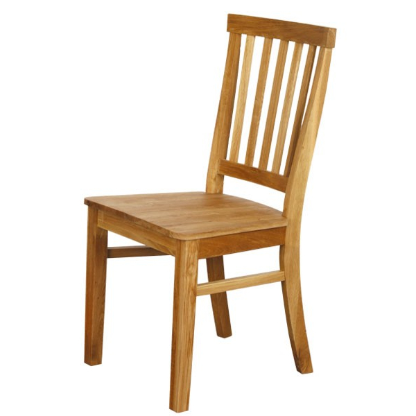 židle dubová ALLA bez povrchové úpravy vzorový kus Rožnov p.R.
