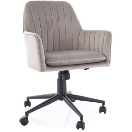 Kancelářská židle Q-886 VELVET tmavě béžová