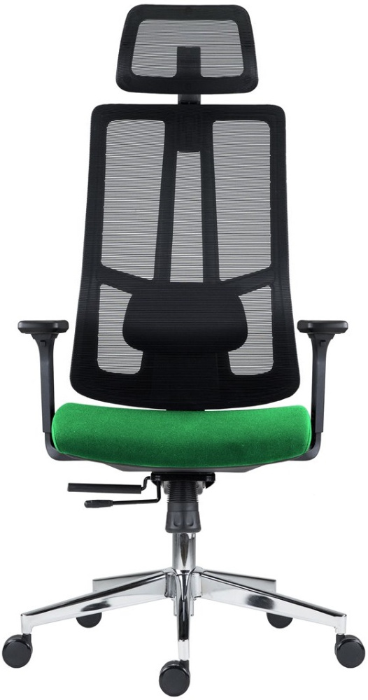 kancelářská židle STRETCH - sedák zelený gallery main image