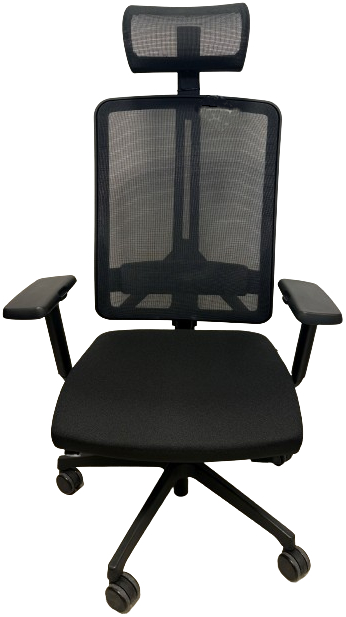 kancelářská židle FLEXI FX 1104 černá, vzorkový kus Praha gallery main image