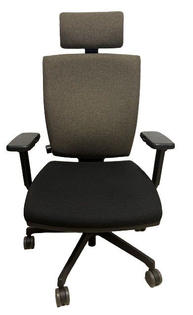 kancelářská židle ANATOM AT 986 B černo-hnědá, vzorkový kus Praha gallery main image