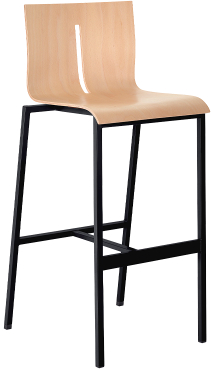 barová židle TWIST 243-N1, kostra černá gallery main image